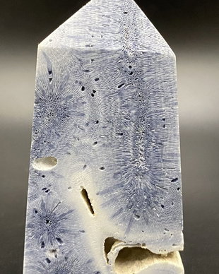 Coral Albastru - obelisc piatra semipretioasa