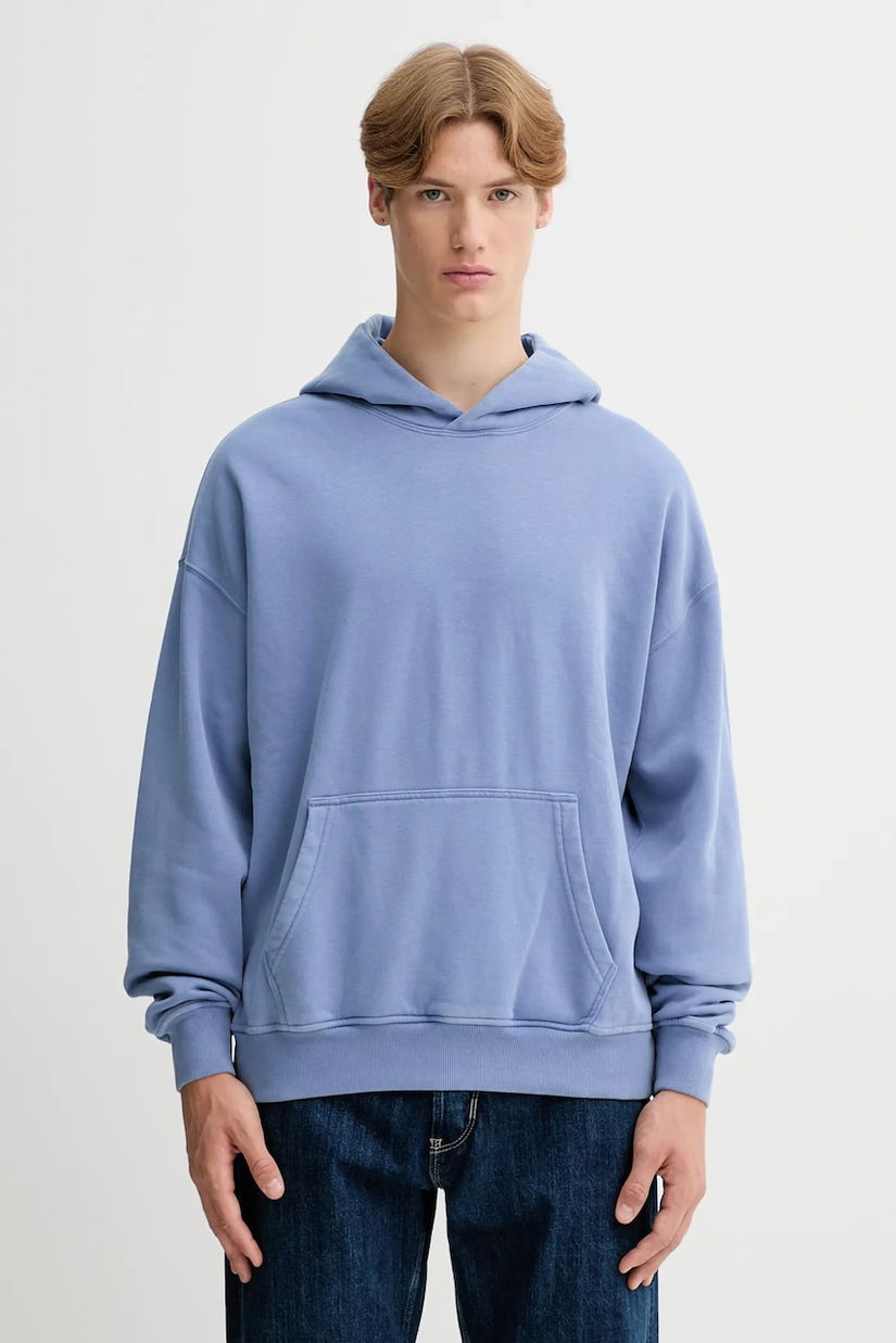 Abercrombie & Fitch bluză cu glugă, uni, KI122-5455-216