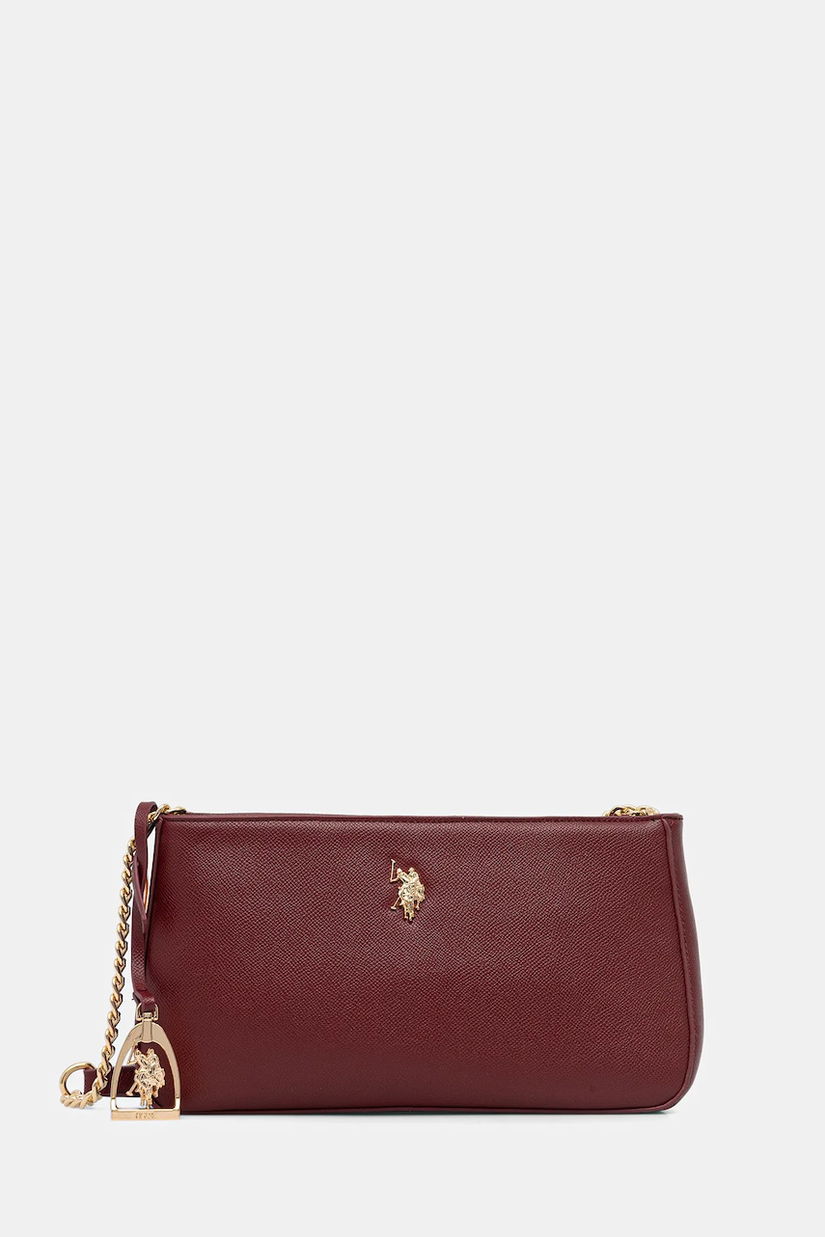 U.S. Polo Assn. poșetă Jones culoarea bej, BEUJE8663WVP