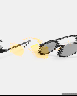 Bottega Veneta ochelari culoarea portocaliu, BV1388S