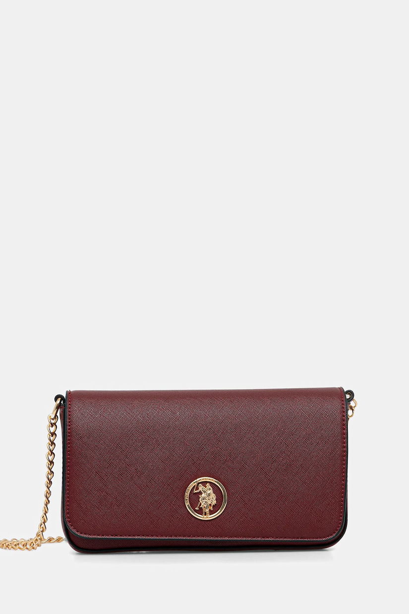 U.S. Polo Assn. poșetă Ceremony culoarea gri, BEUQC6456WVP