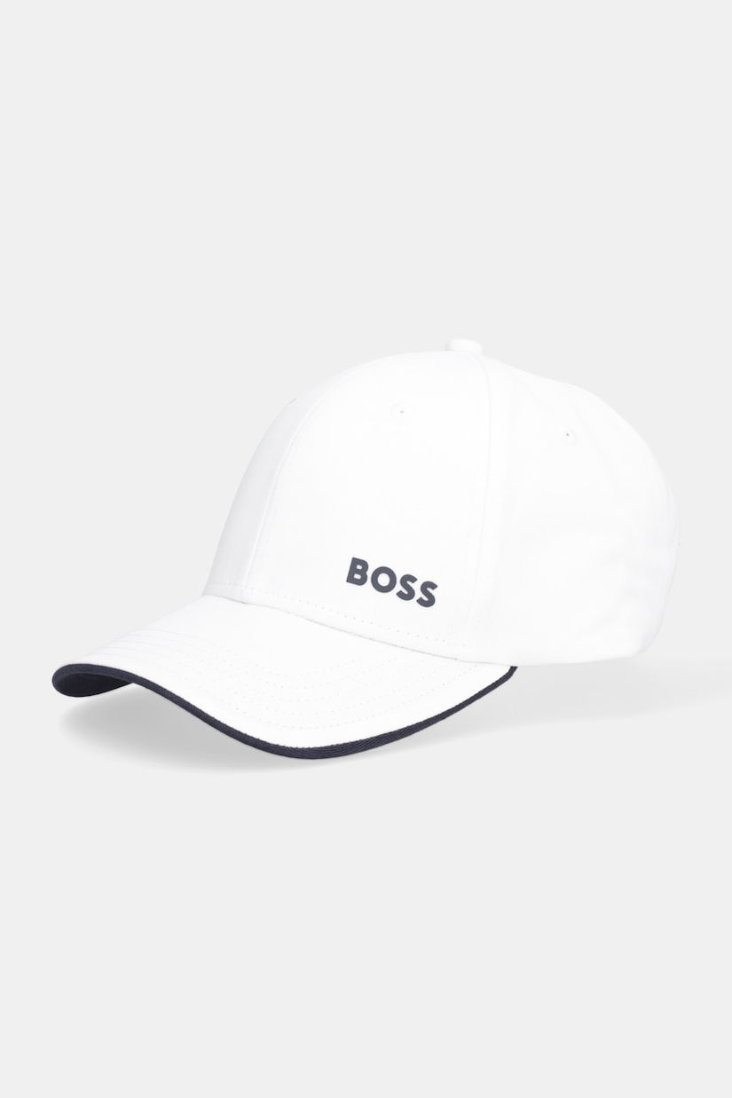 BOSS Green șapcă de baseball din bumbac culoarea verde, cu imprimeu, 50519219