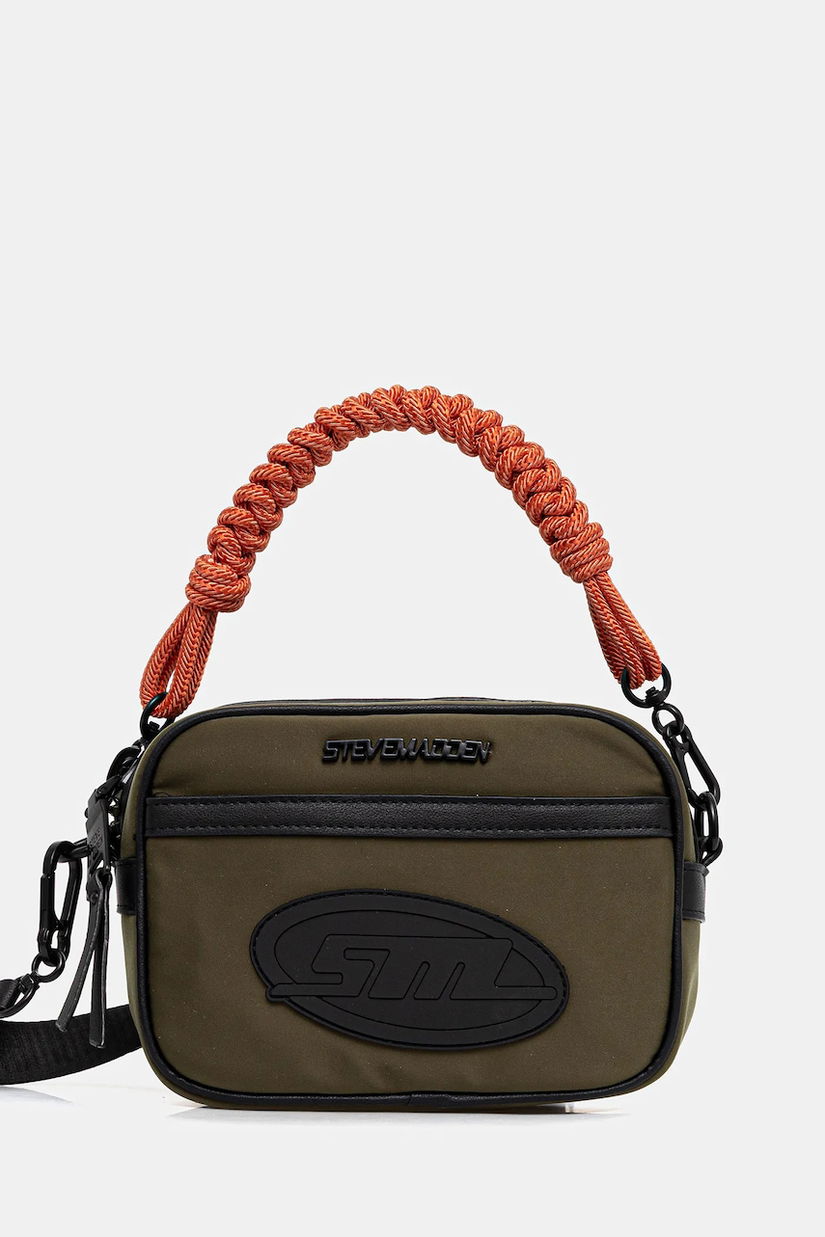 Steve Madden poseta Bembed culoarea verde, SM21000010