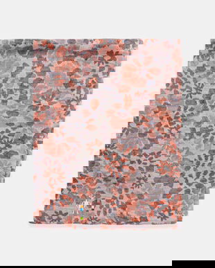 Smartwool fular reversibil Thermal Merino Reversible culoarea maro, uni