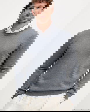 BOSS pulover de lana culoarea negru