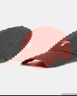 Barbour șapcă de baseball din bumbac Sports Caps culoarea verde, cu imprimeu, MHA0274