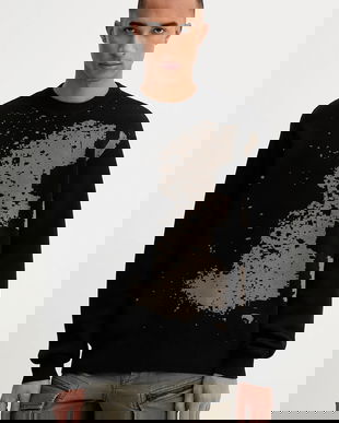 G-Star pulover de bumbac culoarea negru, D27772.D488