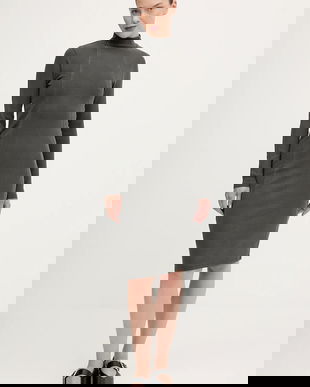 G-Star rochie culoarea gri, mini, mulată, D27164.E127