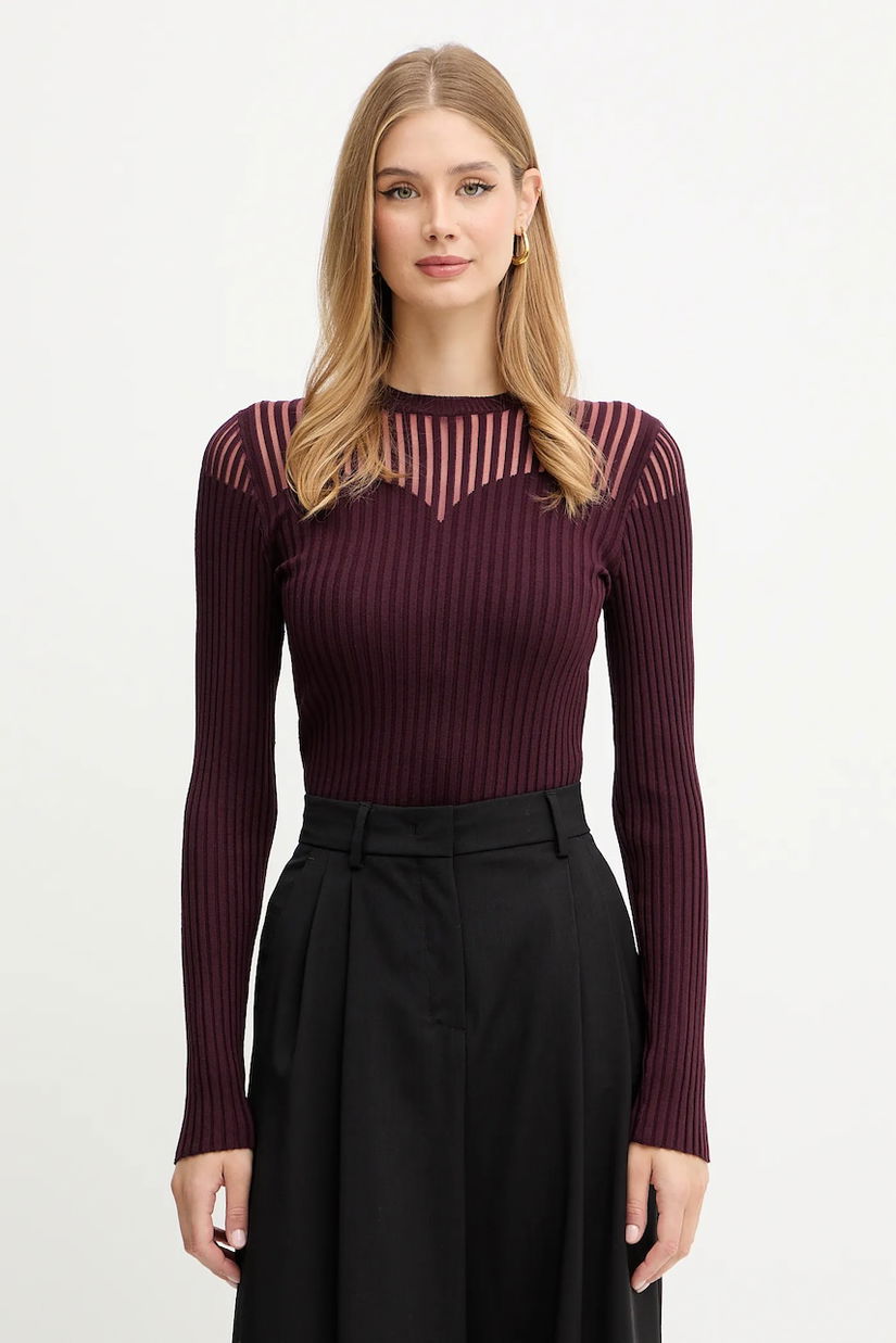 Morgan pulover culoarea bordo, light, MAMDO