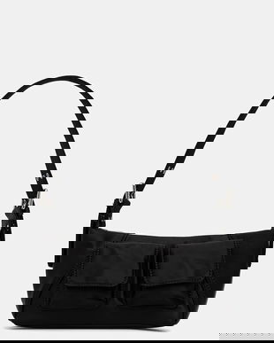 United Colors of Benetton poșetă culoarea negru, 6N1YDY088