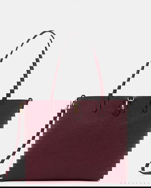 Answear.LAB poseta de piele culoarea bordo