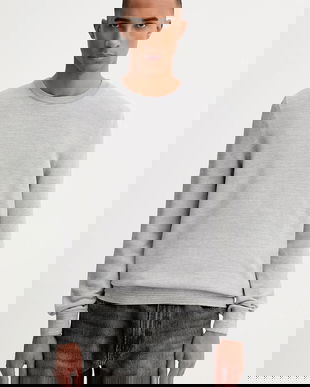 Marc O'Polo pulover de bumbac culoarea gri, light, B21502360074