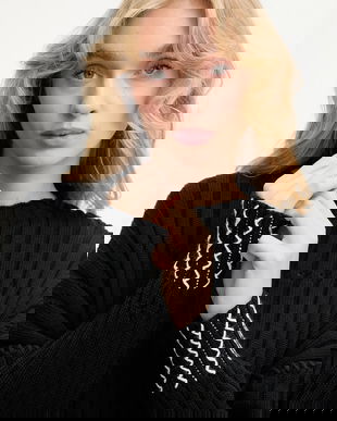 Answear.LAB pulover de bumbac culoarea negru, light