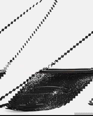 Diesel poșetă 1DR 2.0 1DR TWIN culoarea negru, X10330.P8236