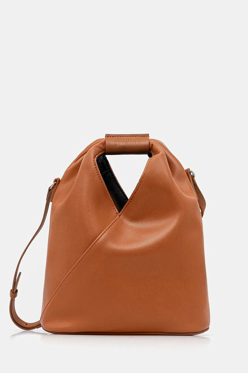 MM6 Maison Margiela poșetă culoarea maro, SB6WD0026.P4313.T2222