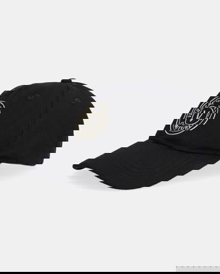 Versace Jeans Couture șapcă de baseball din bumbac culoarea negru, 79GAZK26 ZG388