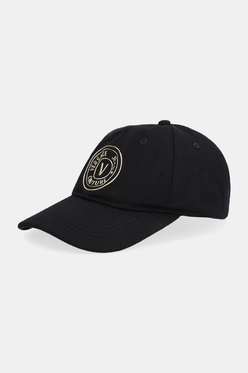 Versace Jeans Couture șapcă de baseball din bumbac culoarea negru, 79GAZK26 ZG388