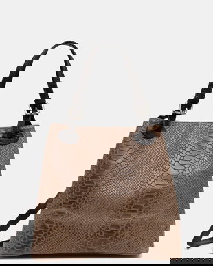 Answear.LAB poseta de piele culoarea maro