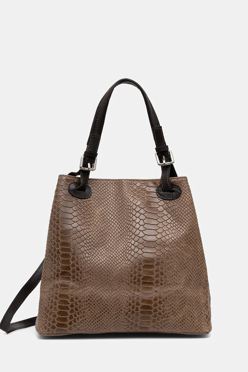 Answear.LAB poseta de piele culoarea maro