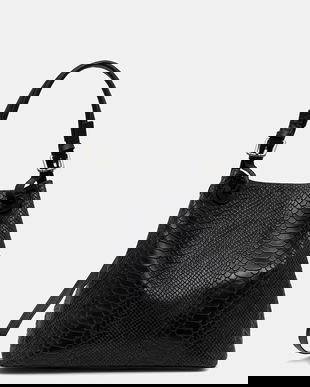 Answear.LAB poseta de piele culoarea negru