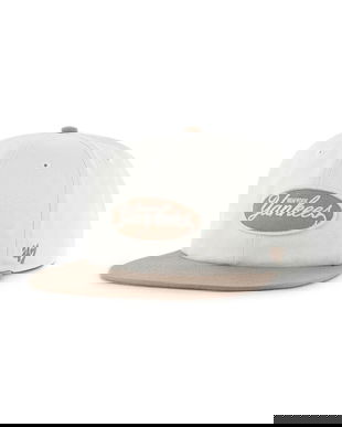 47 brand șapcă de baseball din bumbac MLB New York Yankees culoarea alb, B-FDLRL17CNP-SSB