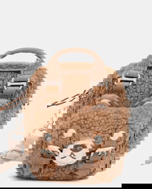 Doughnut poșetă Macaroon Tiny Fairies & Friends culoarea maro, D226FFB