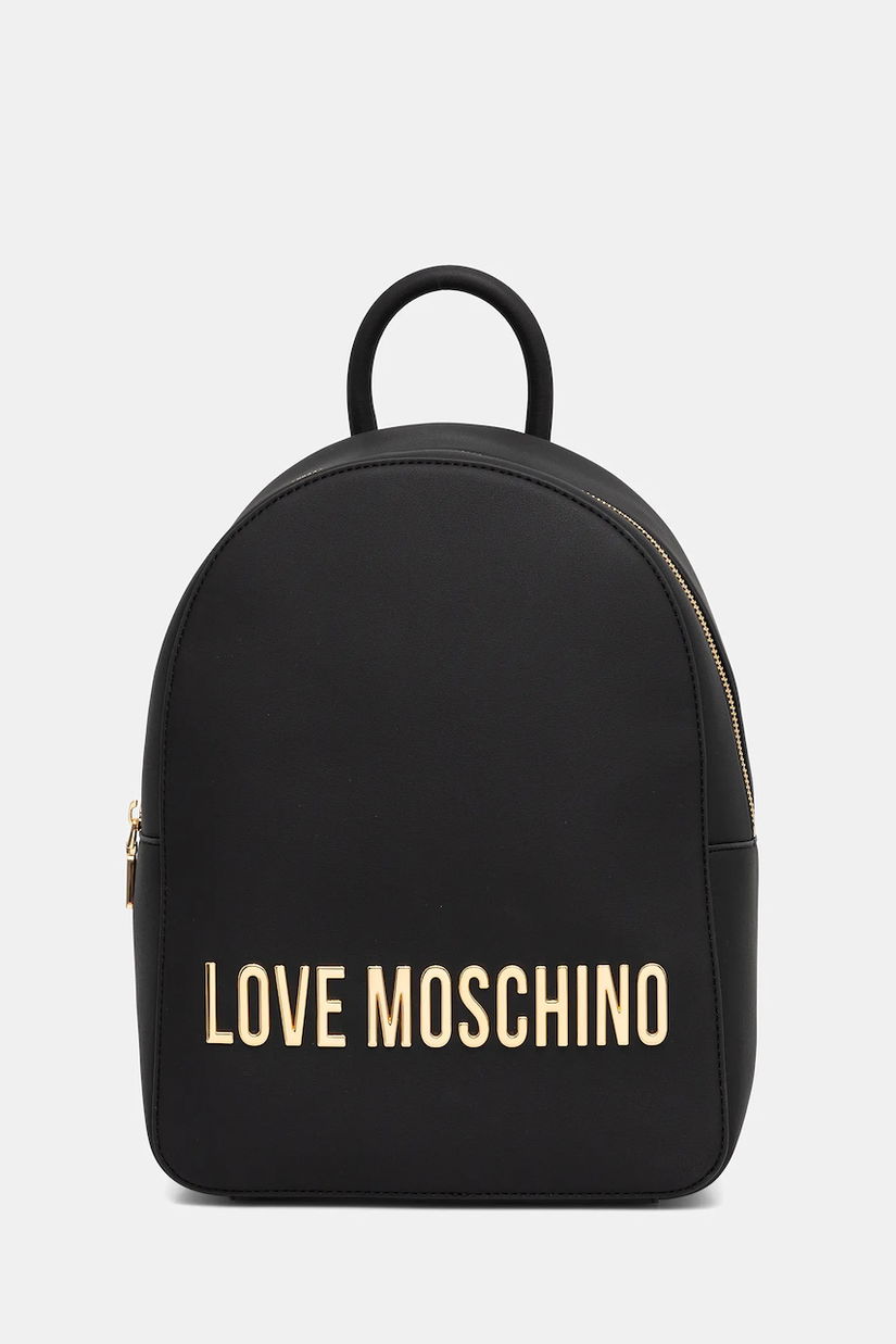 Love Moschino rucsac culoarea negru, mare, uni, JC4193PP0NKD0000