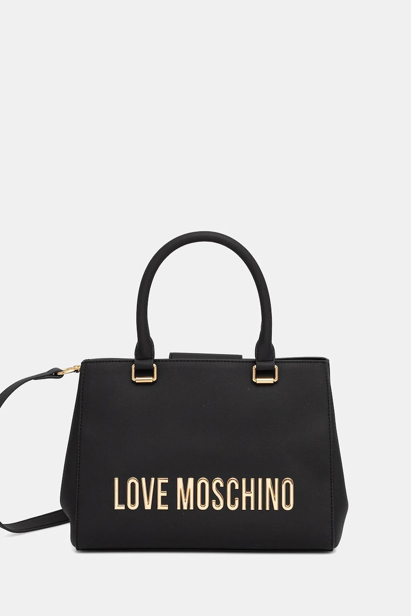 Love Moschino poșetă culoarea negru, JC4022PP0NKD0000
