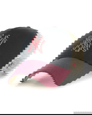 47 brand șapcă MLB New York Yankees culoarea negru, B-BPTOM17CNP-BKB