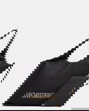 Love Moschino poșetă culoarea negru, JC4396PP0NKD000A