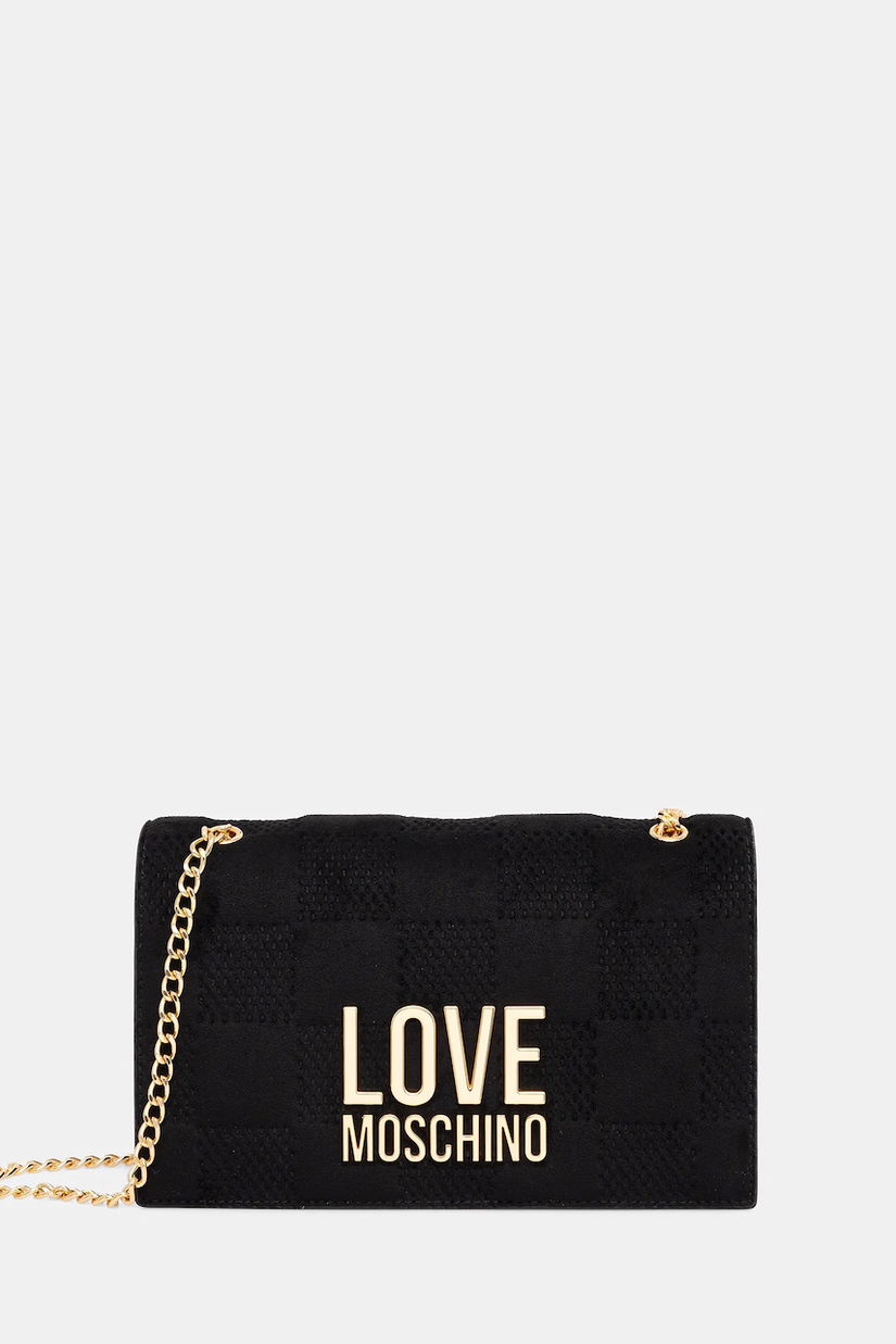 Love Moschino poșetă culoarea negru, JC4122PP0NKB100A
