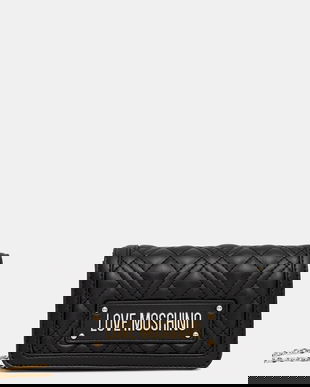 Love Moschino poșetă culoarea negru, JC5681PP1NLA0000