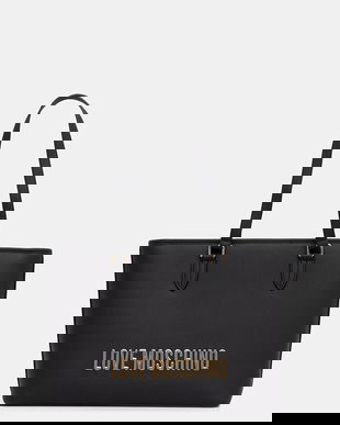 Love Moschino poșetă culoarea negru, JC4190PP0NKD0000