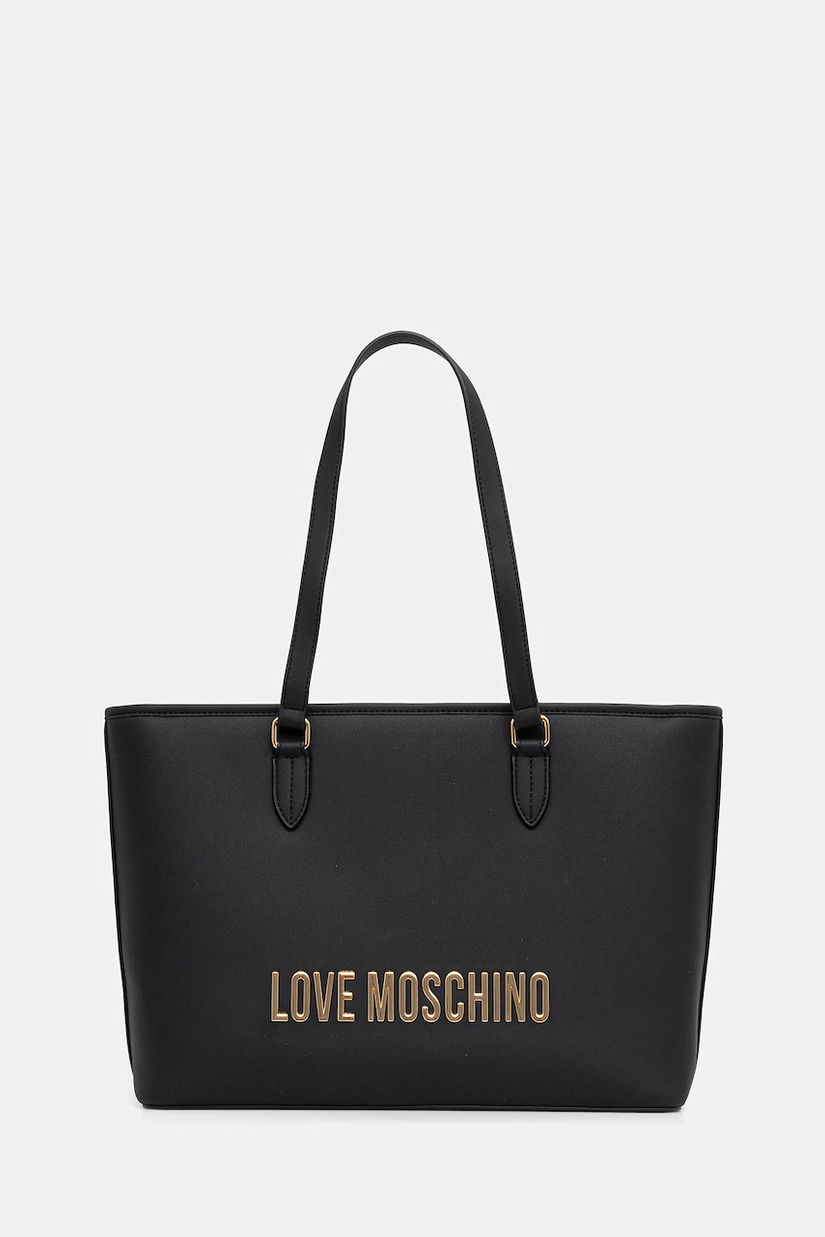Love Moschino poșetă culoarea negru, JC4190PP0NKD0000