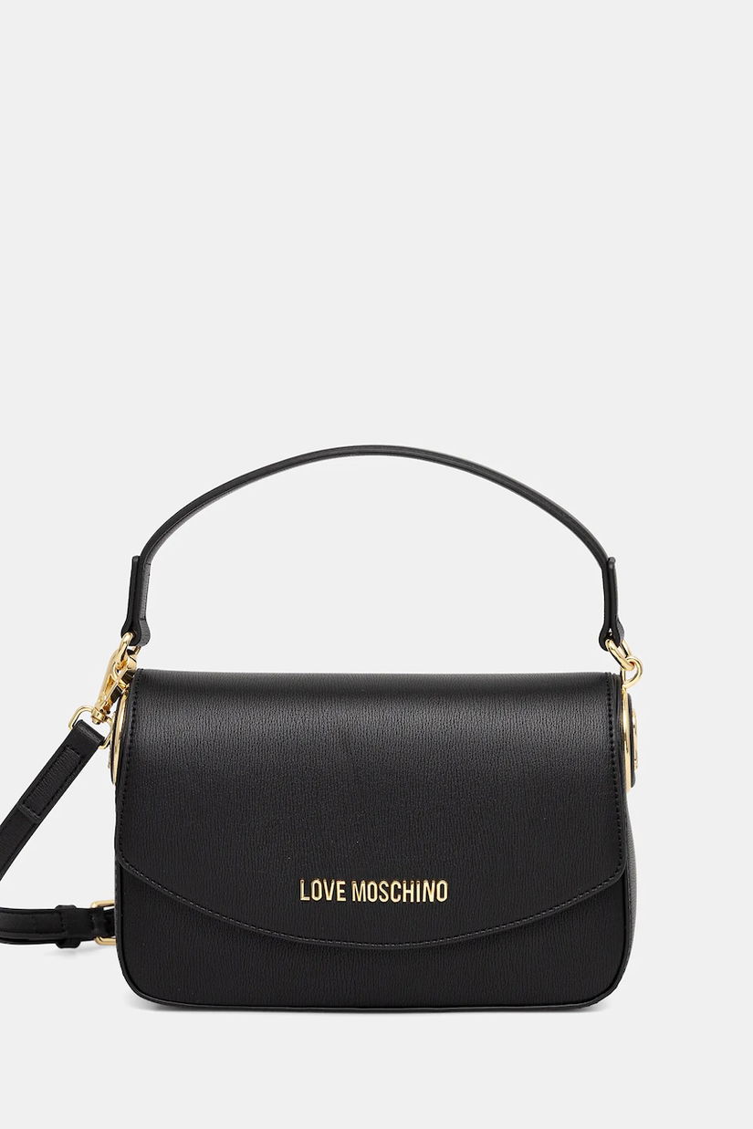 Love Moschino poșetă culoarea negru, JC4372PP0NKF0000