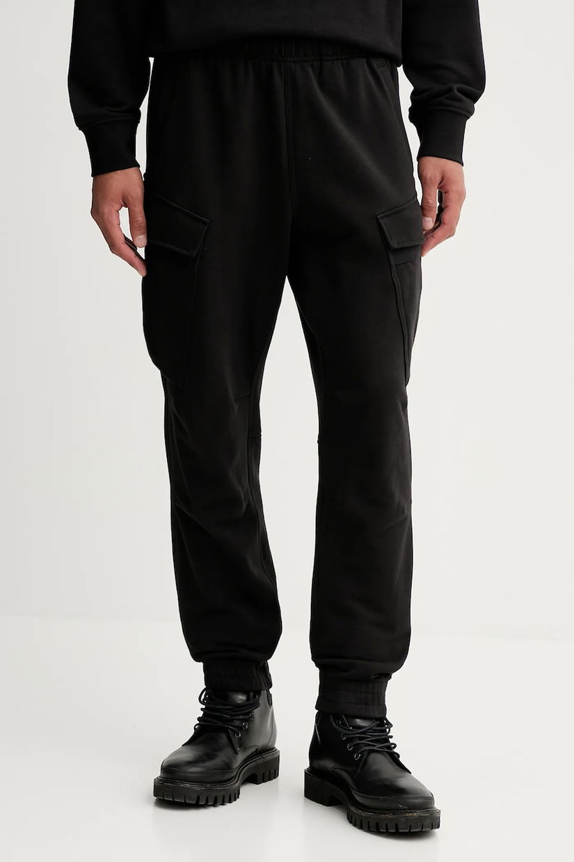 G-Star pantaloni de trening din bumbac culoarea negru, uni, D27154.E209