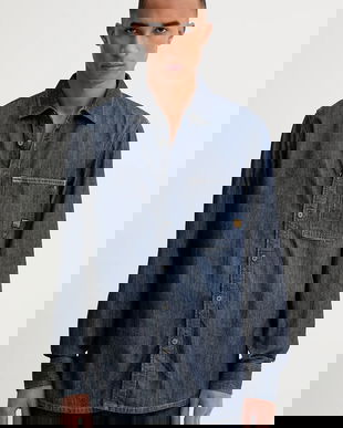 G-Star cămașă jeans cu guler clasic, regular, D27083.D539