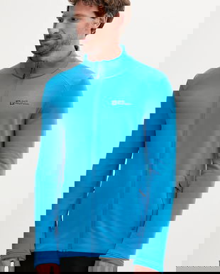 Jack Wolfskin hanorac Kolbenberg culoarea gri, uni, A63964