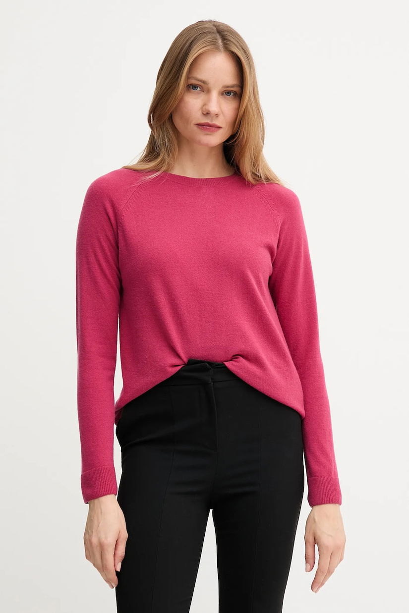 United Colors of Benetton pulover din amestec de lână culoarea gri, 1035D1P17
