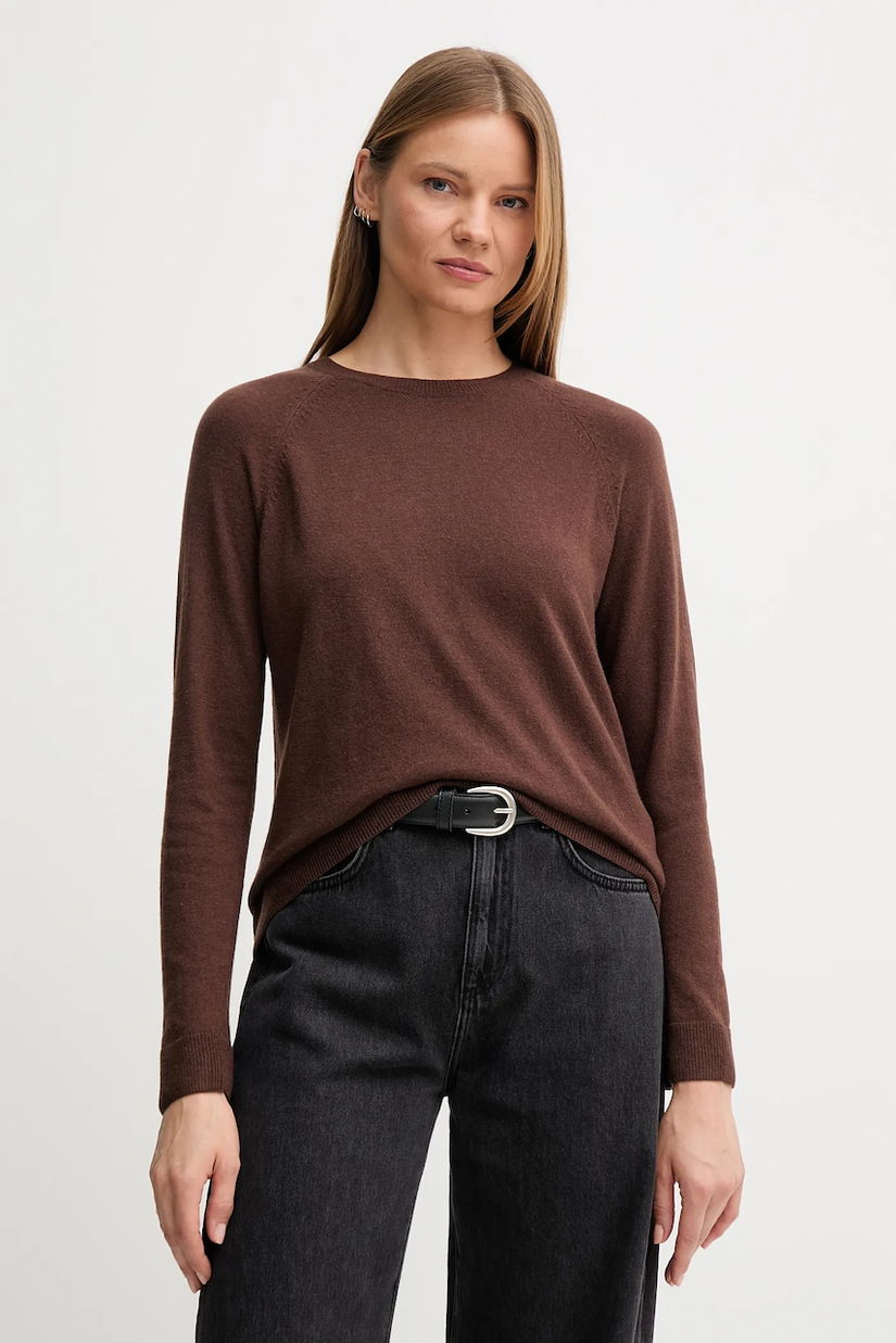 United Colors of Benetton pulover din amestec de lână culoarea gri, 1035D1P17