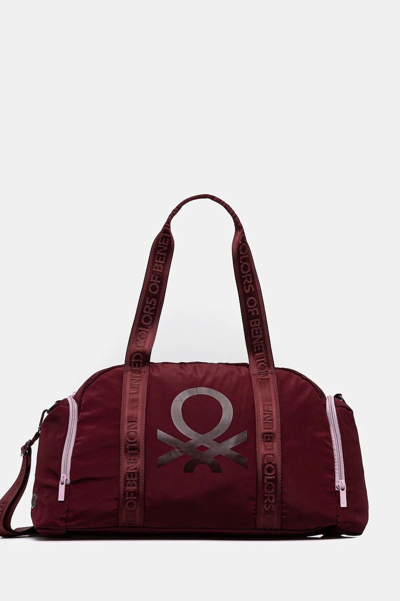 United Colors of Benetton geantă culoarea bordo, 66YT1Y01Z