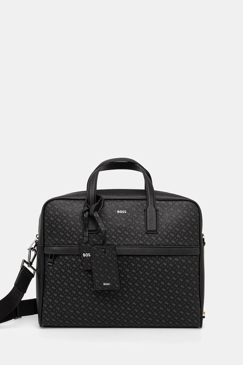 BOSS geantă culoarea negru, 50552587