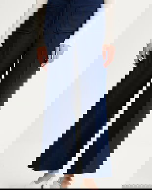 Sessun pantaloni drept, high waist, 25107015