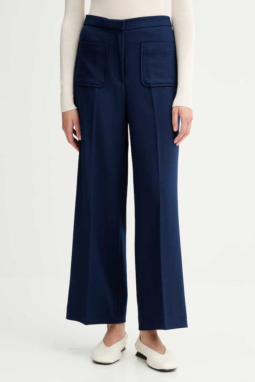 Sessun pantaloni drept, high waist, 25107015