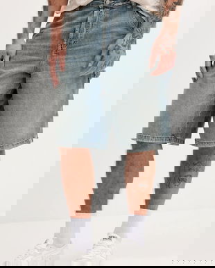 Diesel pantaloni scurti jeans D-LIVERY-W-SHORT A19270.068SK