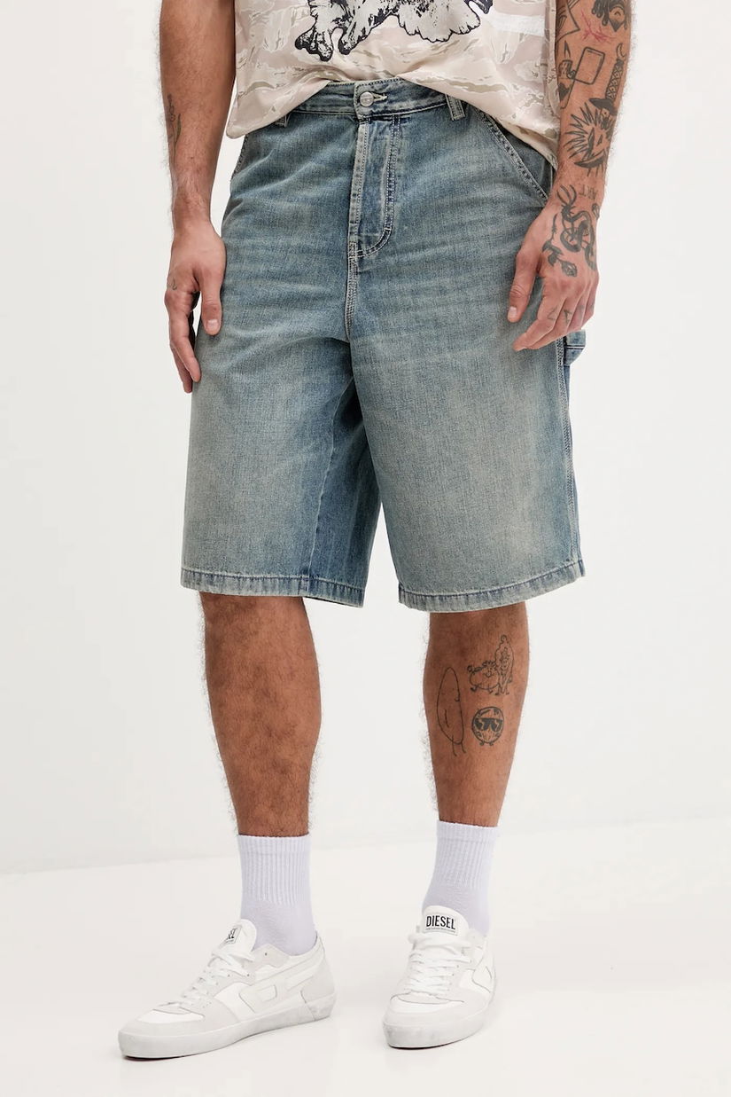 Diesel pantaloni scurti jeans D-LIVERY-W-SHORT A19270.068SK