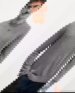 Diesel pulover de lână K-VALIAM culoarea gri, light, A17442.0DCCH