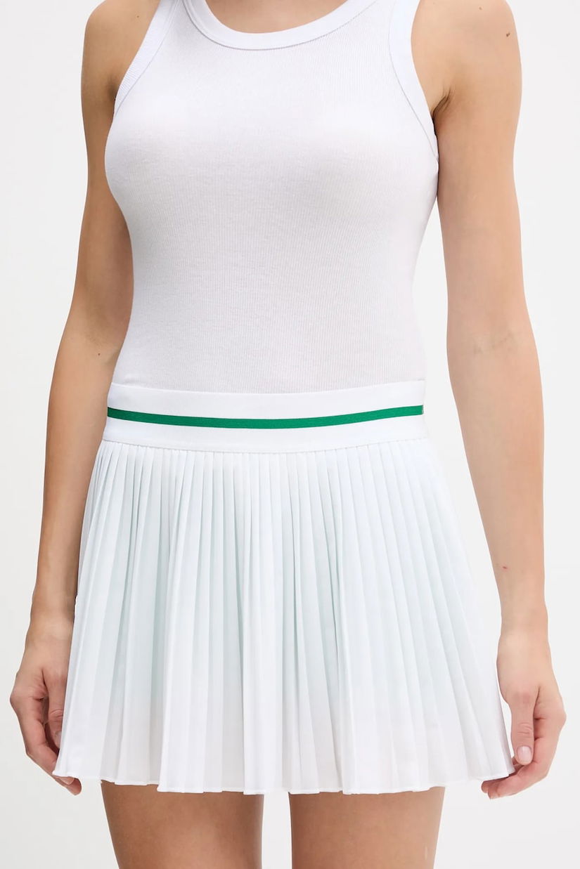 adidas Originals fustă Pleat Skirt PRO culoarea alb, mini, evazați, JM4730