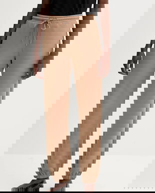 MM pantaloni de trening LEVICO culoarea maro, uni, 2526786088600