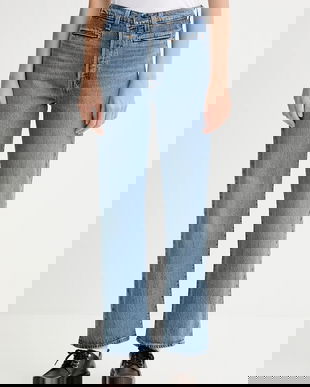 Levi's jeans RIBCAGE FL WESTERN high waist, 001UT